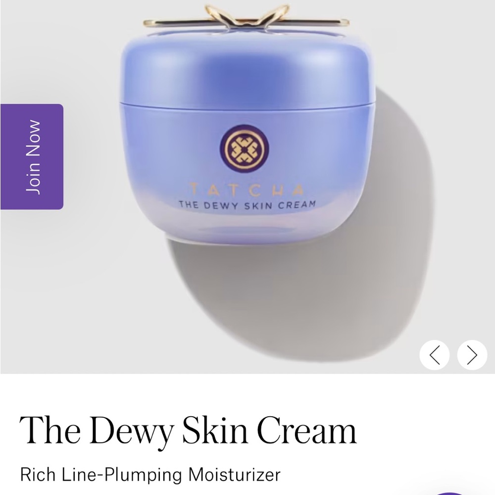 Tatcha dewy skin cream